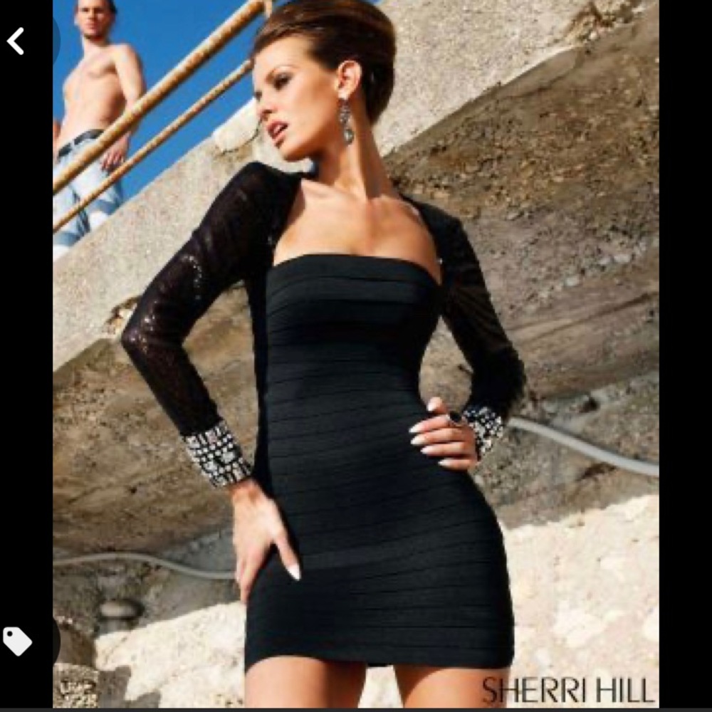 Black Sherri Hill dress